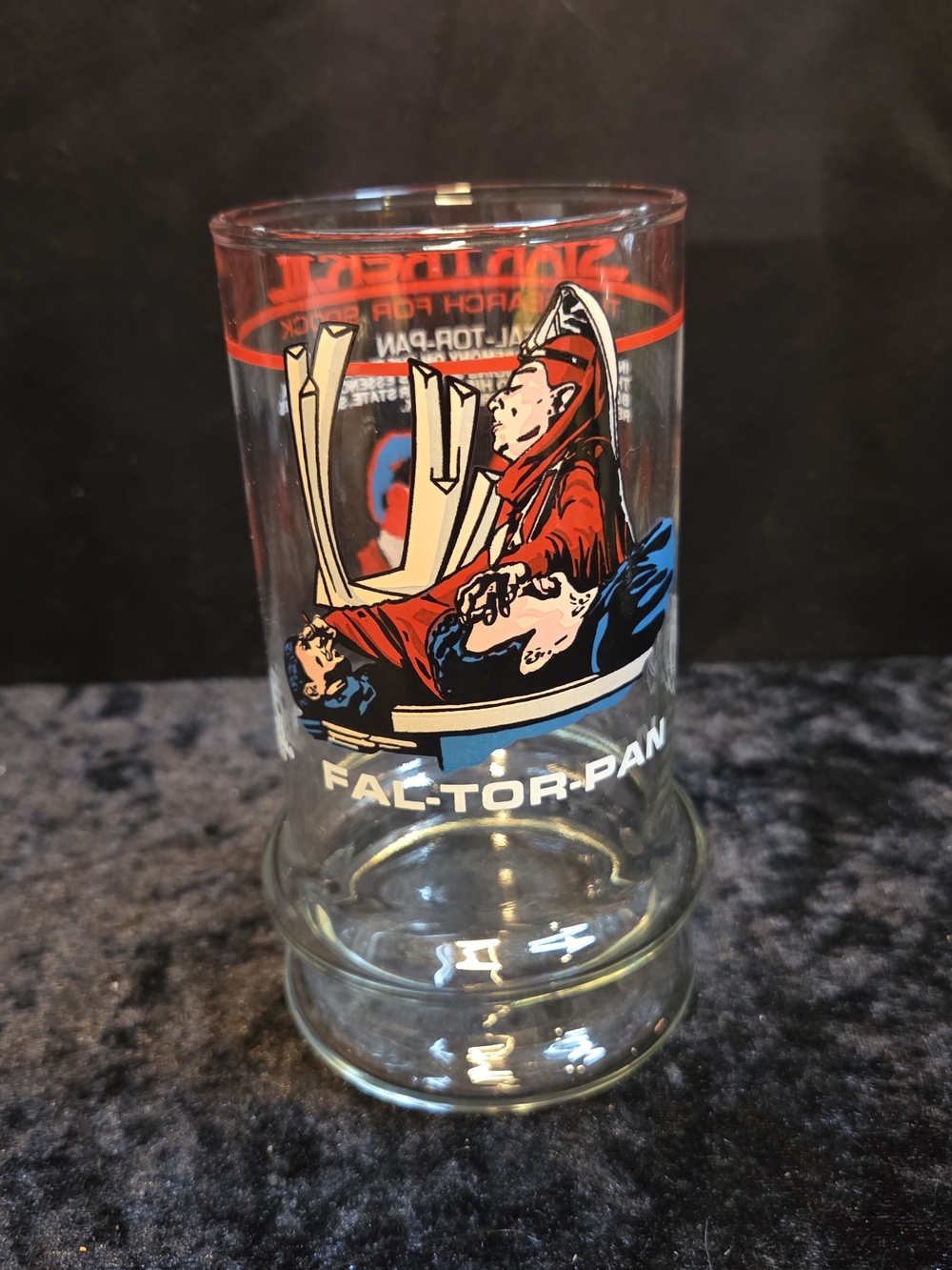 Vintage 1984 Taco Bell Star Trek 3 Movie The Search For Spock Glass Fal-Tor-Pan